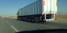 Our Waste Transfer Semi-Trailer is on the Road