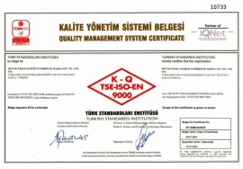 B�y�k Y�ksel Damper | SEMITURK Certificates