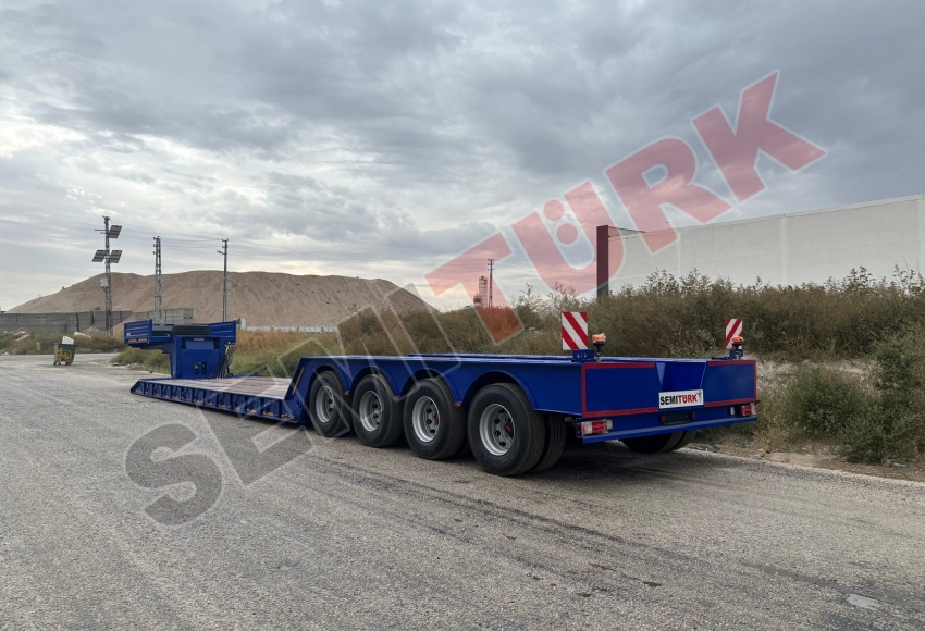 4 Axle Lowboy & Double Drop & Low Loader Semi-Trailer