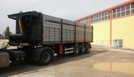  6500 kg CHEST TYPE TIPPER SEMI TRAILER