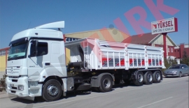 6700 KG ROLL&POOL TYPE TIPPER SEMI TRAILER