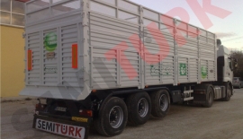  55 m CHEST TYPE TIPPER SEMI TRAILER