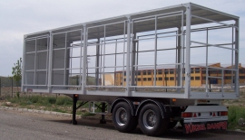 Live Poultry Transport Semi-Trailer