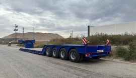 4 Axle Lowboy & Double Drop & Low Loader Semi-Trailer