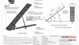 Hidrolik Kamyon - Tr Boaltma Platformu / Lifti