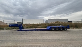 4 Axle Lowboy & Double Drop & Low Loader Semi-Trailer