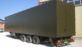 Defence Industry Heavy Equipment & Ammunition Transport Semi-Trailer