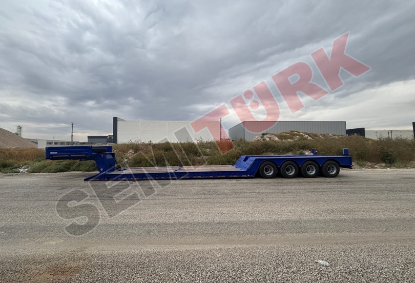 4 Axle Lowboy & Double Drop & Low Loader Semi-Trailer