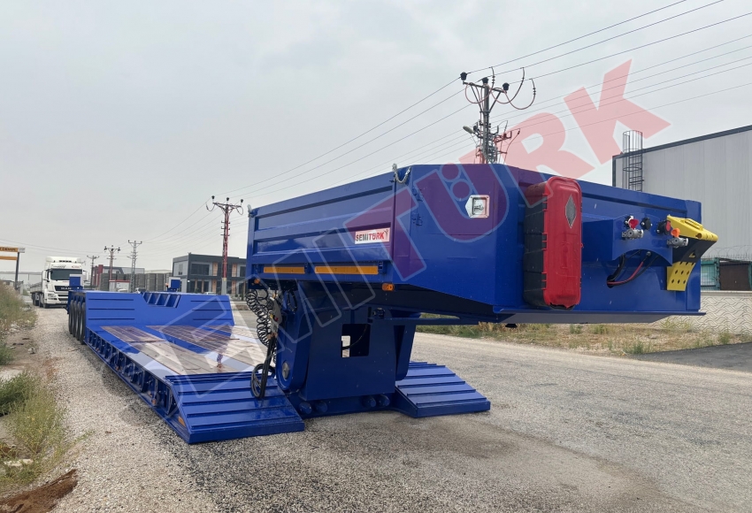4 Axle Lowboy & Double Drop & Low Loader Semi-Trailer